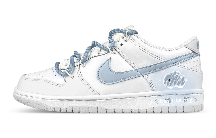 

Кроссовки Nike Dunk Skateboard Shoes Men Low-Top White Blue