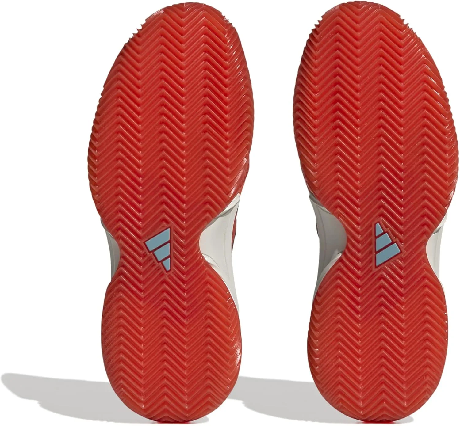Кроссовки Damen Barricade W Clay adidas, серебро — фото 4