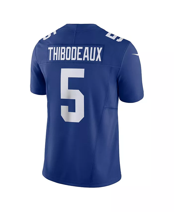 Мужская лимитированная джерси New York Giants Vapor F.U.S.E. Kayvon Thibodeaux Nike, синий — фото 3