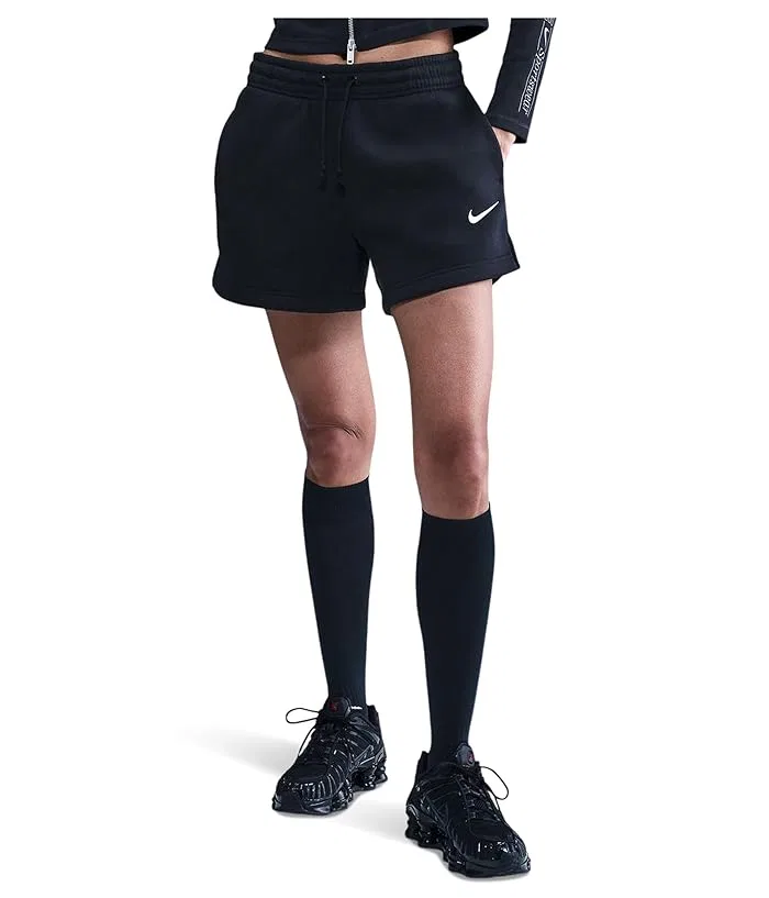 Шорты Nike Sportswear Phoenix Fleece, Black/Sail