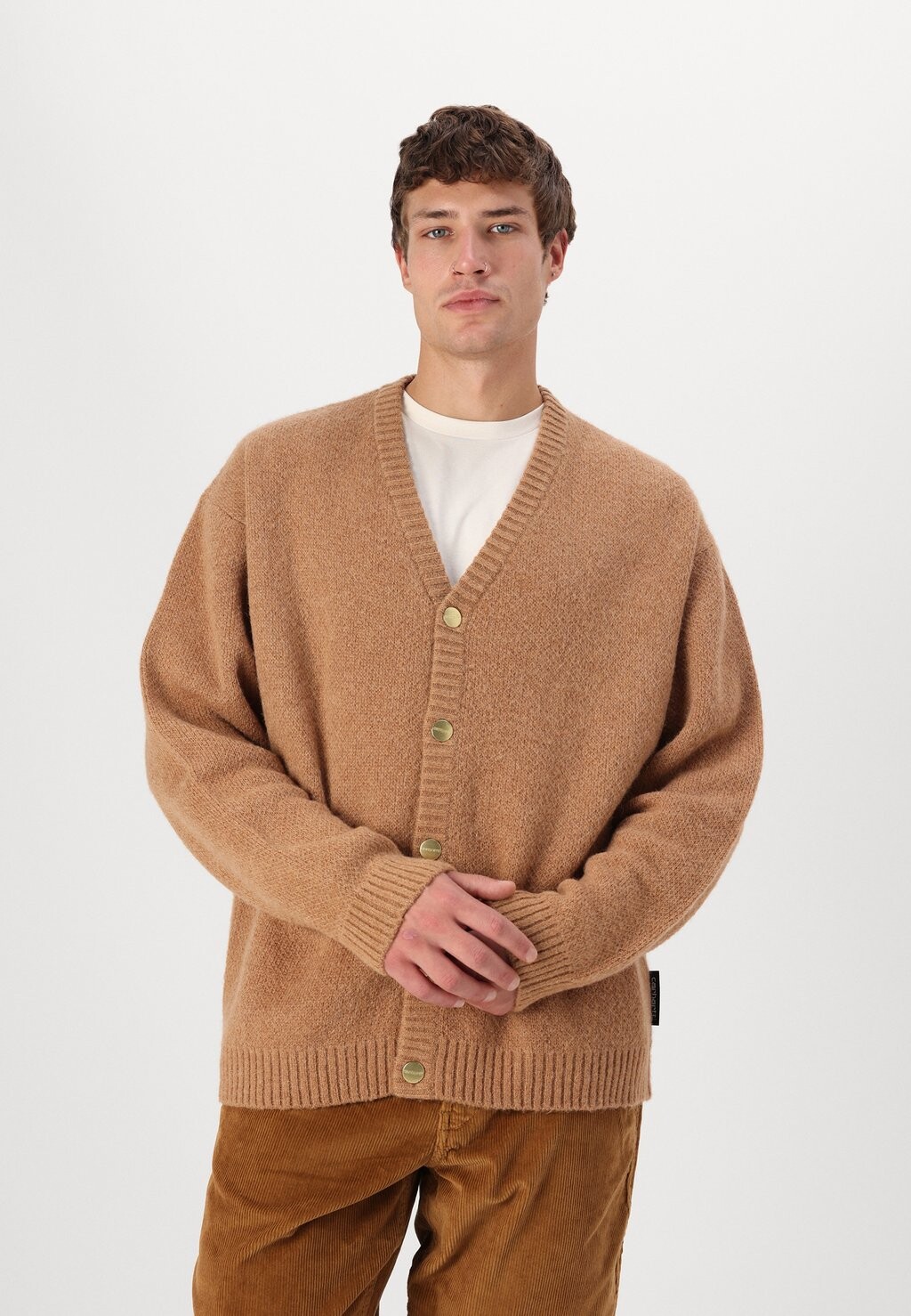 

Кардиган MERTON CARDIGAN Carhartt WIP, светло-коричневый