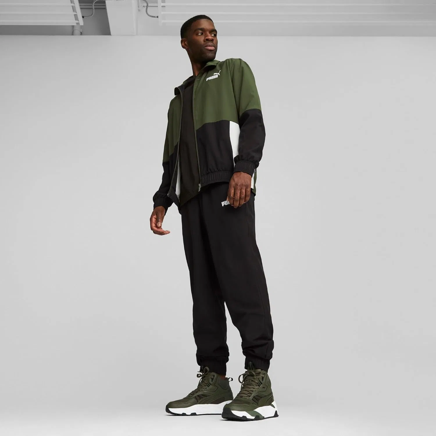 Унисекс кроссовки для легкой атлетики PUMA Trinity Mid Hybrid, Myrtle Myrtle Puma Black — фото 2