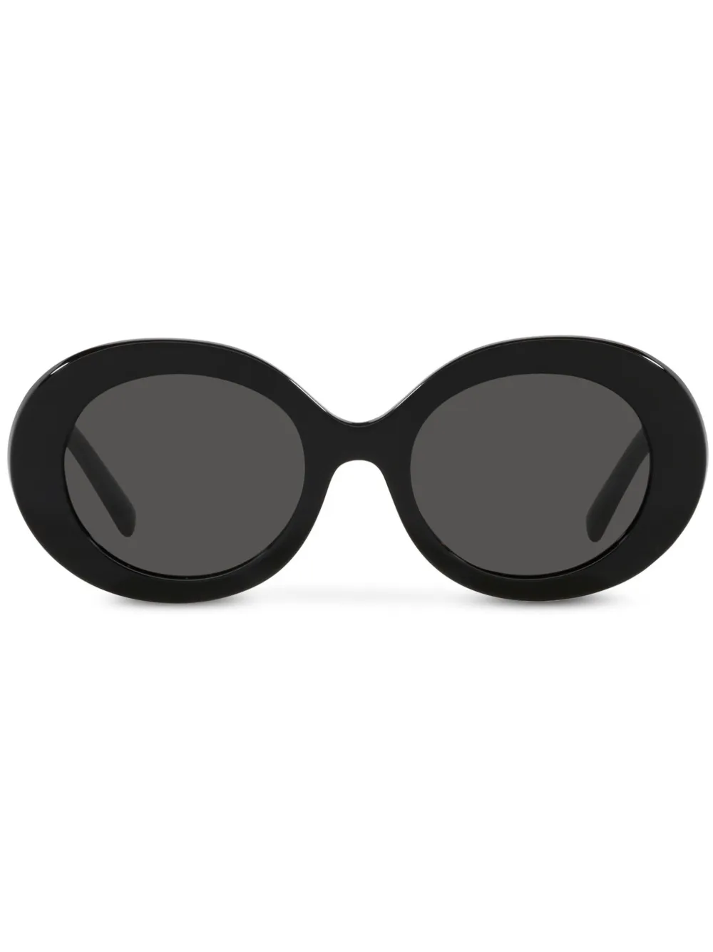 

Солнцезащитные очки в круглой оправе с логотипом Dolce & Gabbana Eyewear, черный