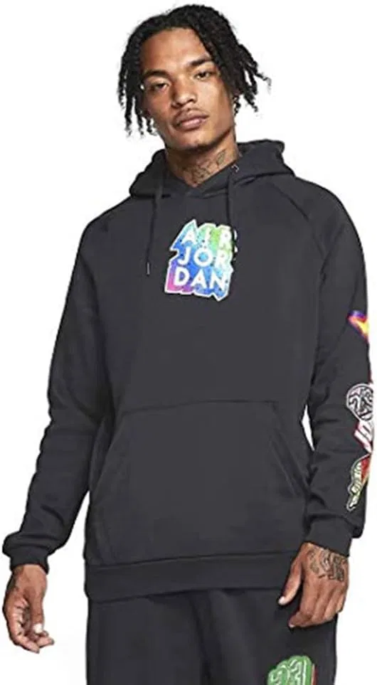 Мужская спортивная толстовка Jordan Jumpman Sticker Pullover Nike