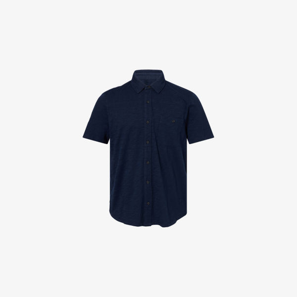 

Рубашка Paige Carillo с коротким рукавом, темно-синий