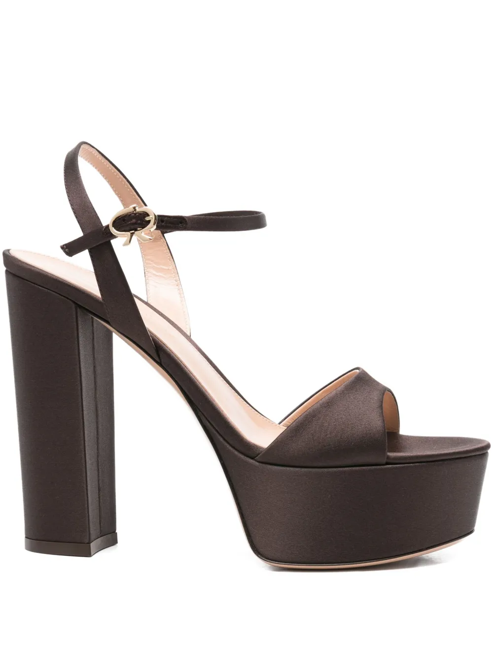 Босоножки Marlena 85 Gianvito Rossi, коричневый