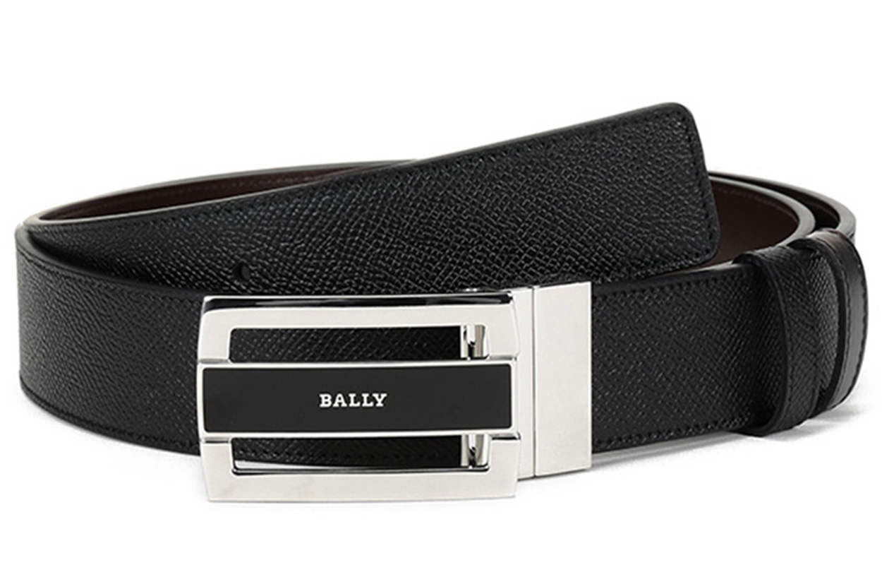 

Кожаный ремень с пряжкой из телячьей кожи BALLY