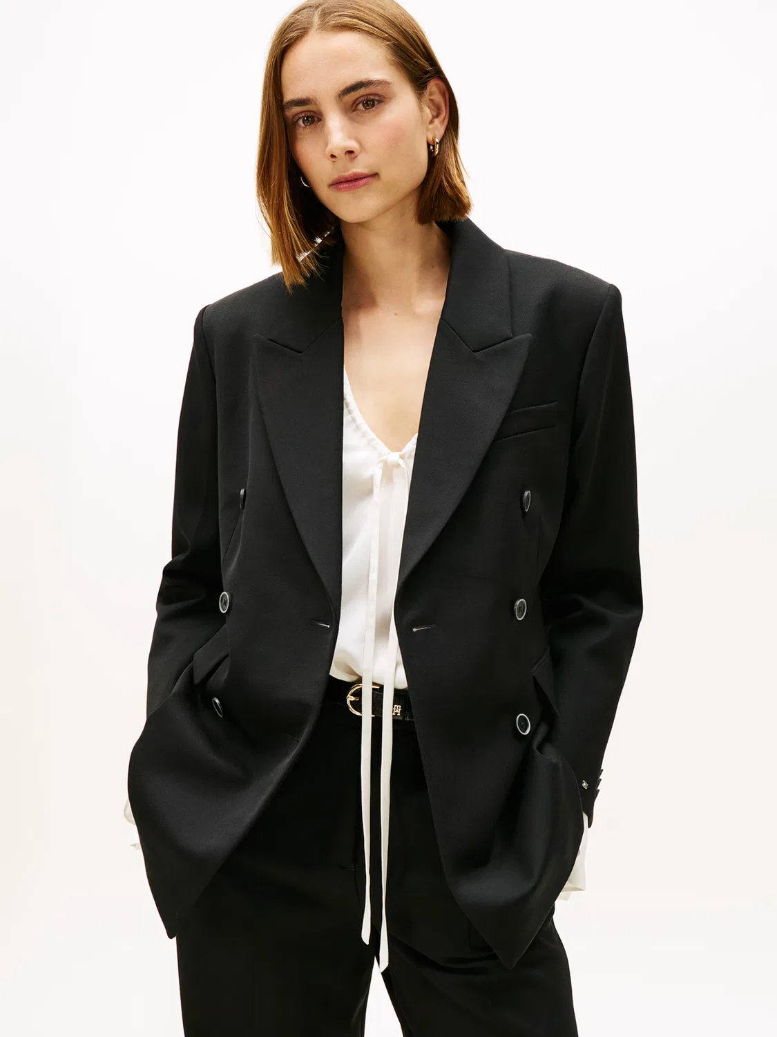 Блейзер Tommy Hilfiger, Black — фото 2