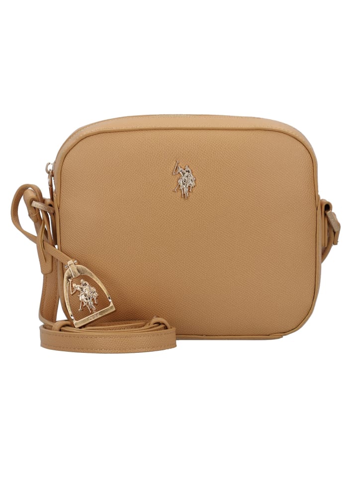 

Наплечная сумка U.S. Polo Assn., цвет biscuit