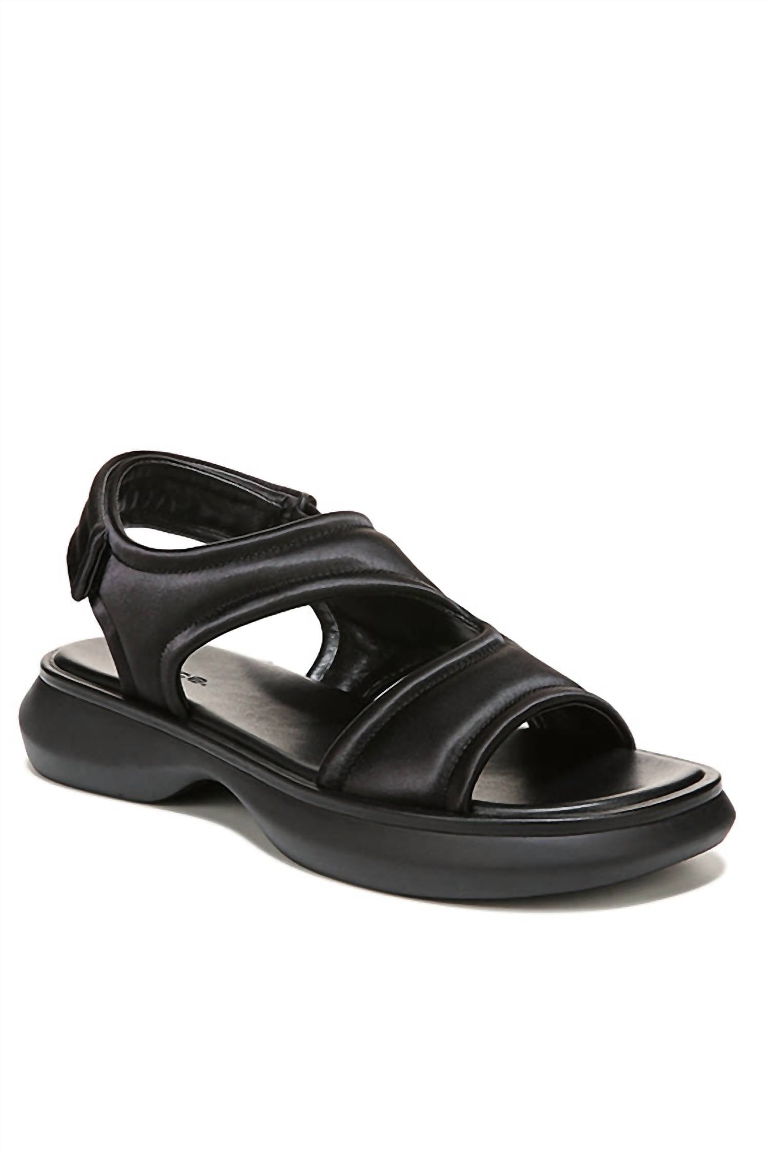 Women's Fresca Satin Sandal In Black Vince
