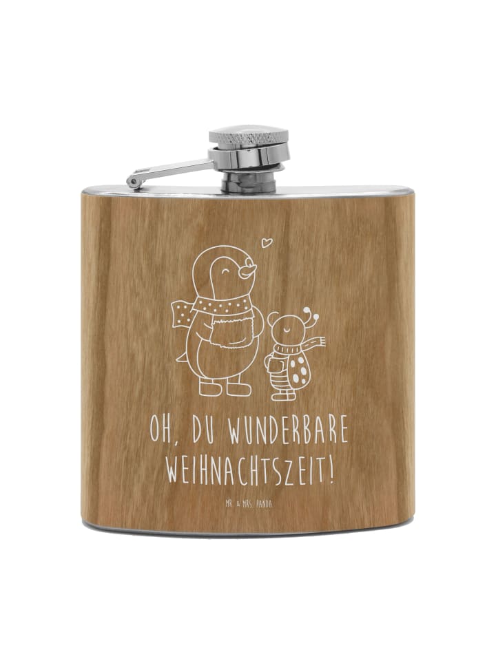 

Mr. & Mrs. Panda Зимняя фляжка Smörle с надписью коричневого цвета