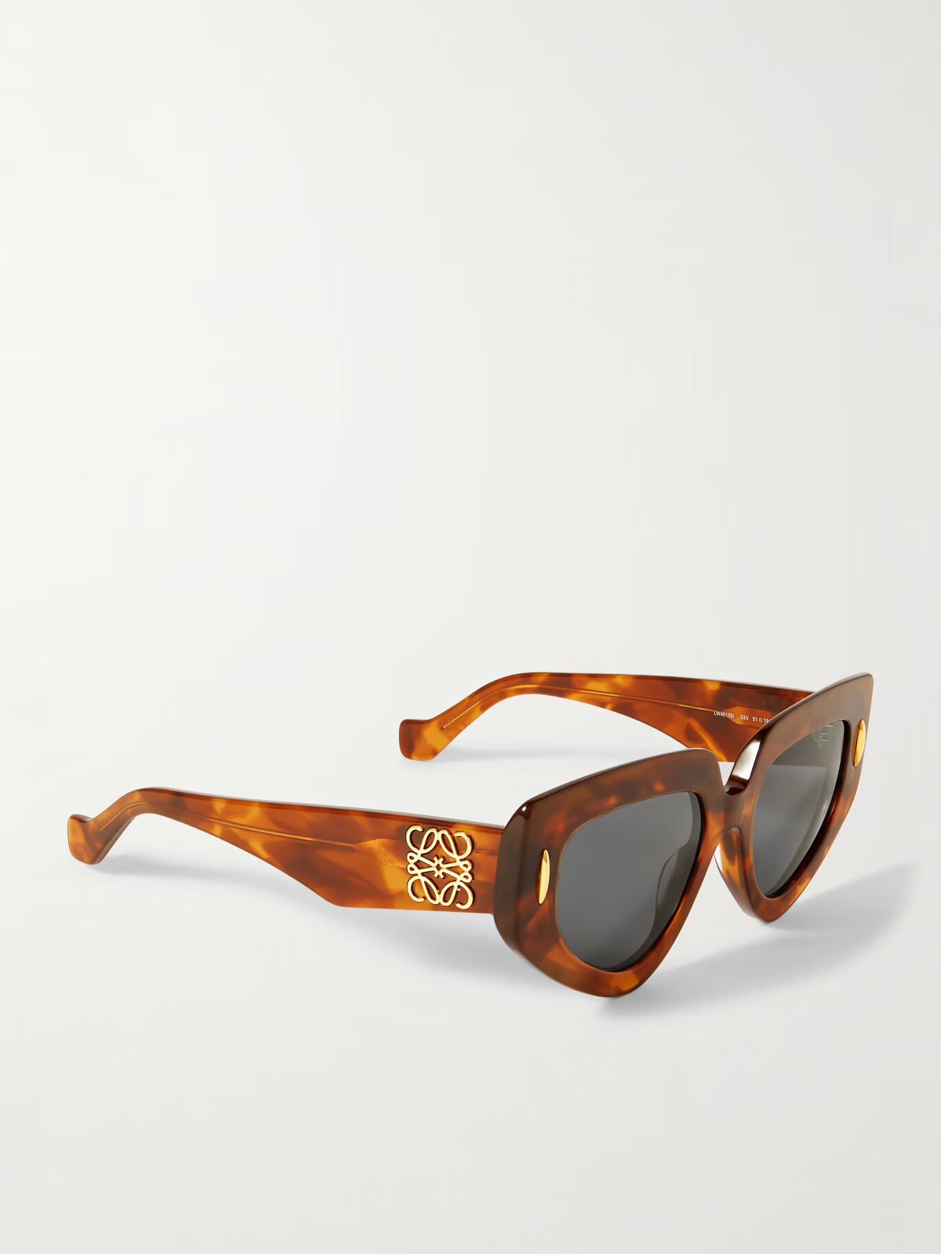 

Солнцезащитные очки «кошачий глаз» из ацетата в черепаховой оправе LOEWE EYEWEAR, цвет Tortoiseshell