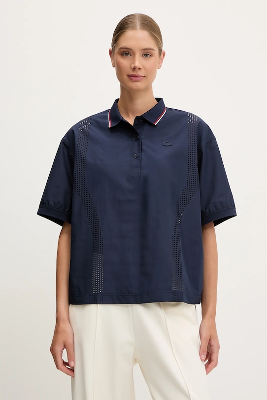 

Поло Lacoste, темно-синий