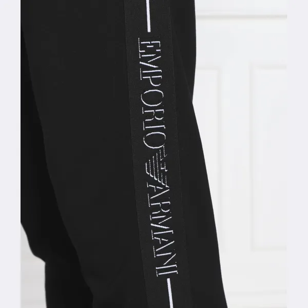 Спортивные брюки стандартного кроя Emporio Armani, черный — фото 4