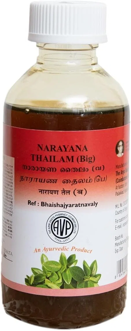 Масло для массажа Narayana Thailam, TIRAKITA, 200 мл