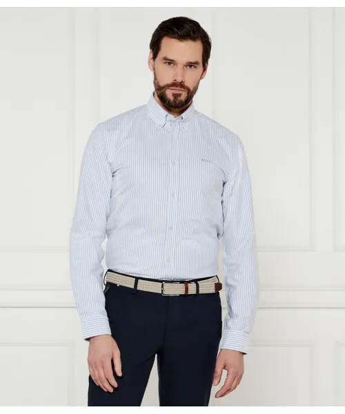 

Рубашка H-roan-bd-e-c1-243 Slim fit Boss, синий