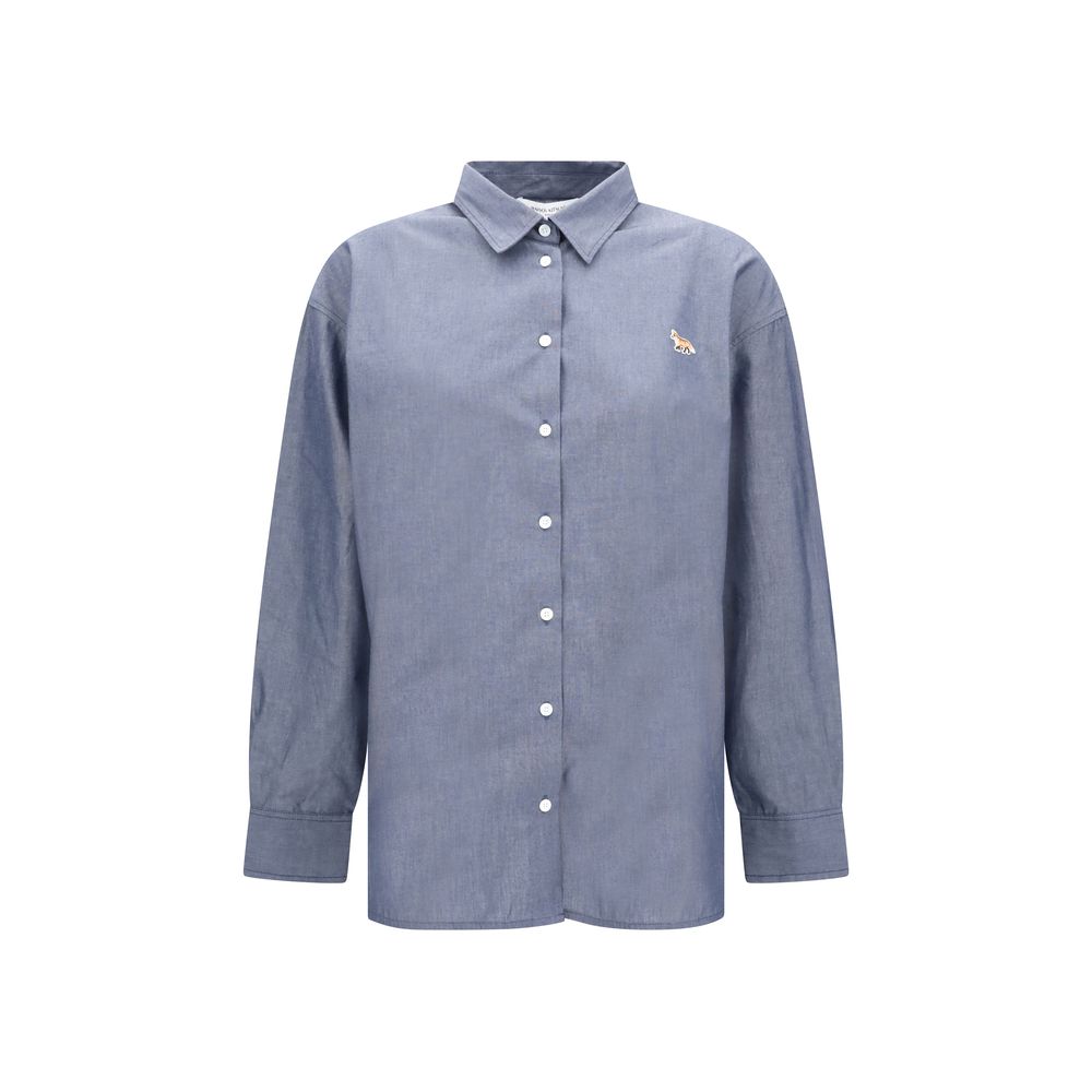 

Рубашка Baby Fox Maison Kitsuné, Blue