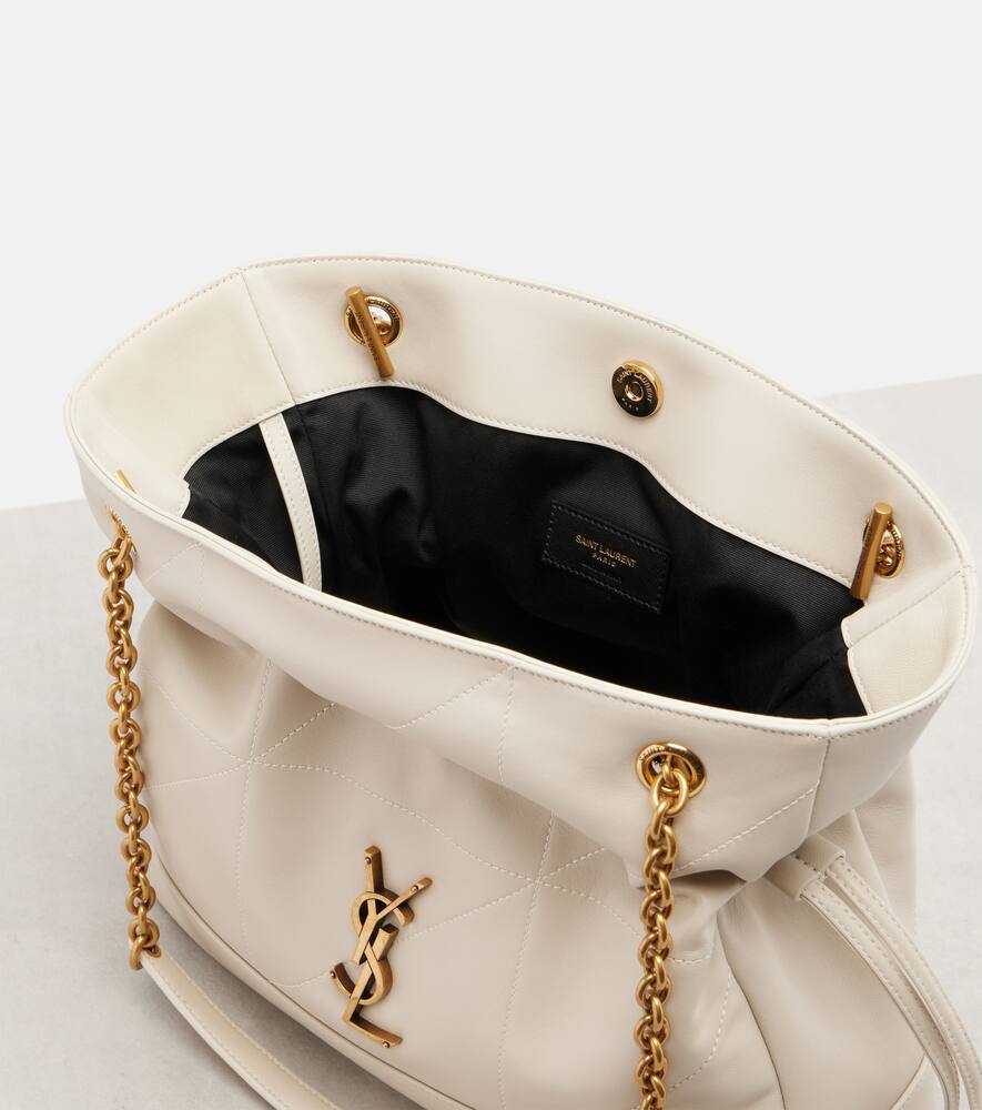 Сумка-тоут Jamie Shopping из натуральной кожи Saint Laurent, Blanc Vintage — фото 3