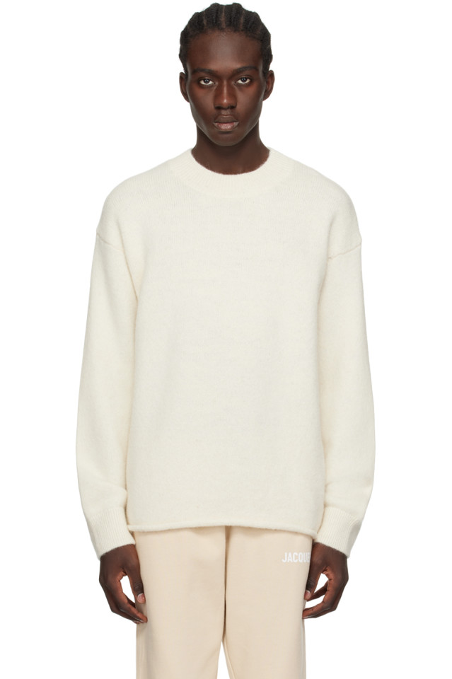 

Классический свитер 'le pull jacquemus' Jacquemus, бежевый