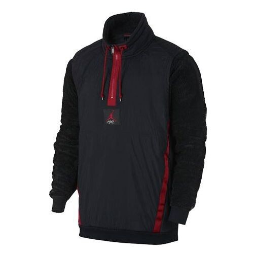 

Куртка Air Jordan Sports Pullover Fleece Lined Jacket Black, черный