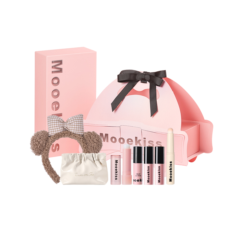 

Love In Action Box набор косметики ручной работы легко растушевывающаяся натуральная глянцевая помада долговечный набор из 5 предметов Mooekiss