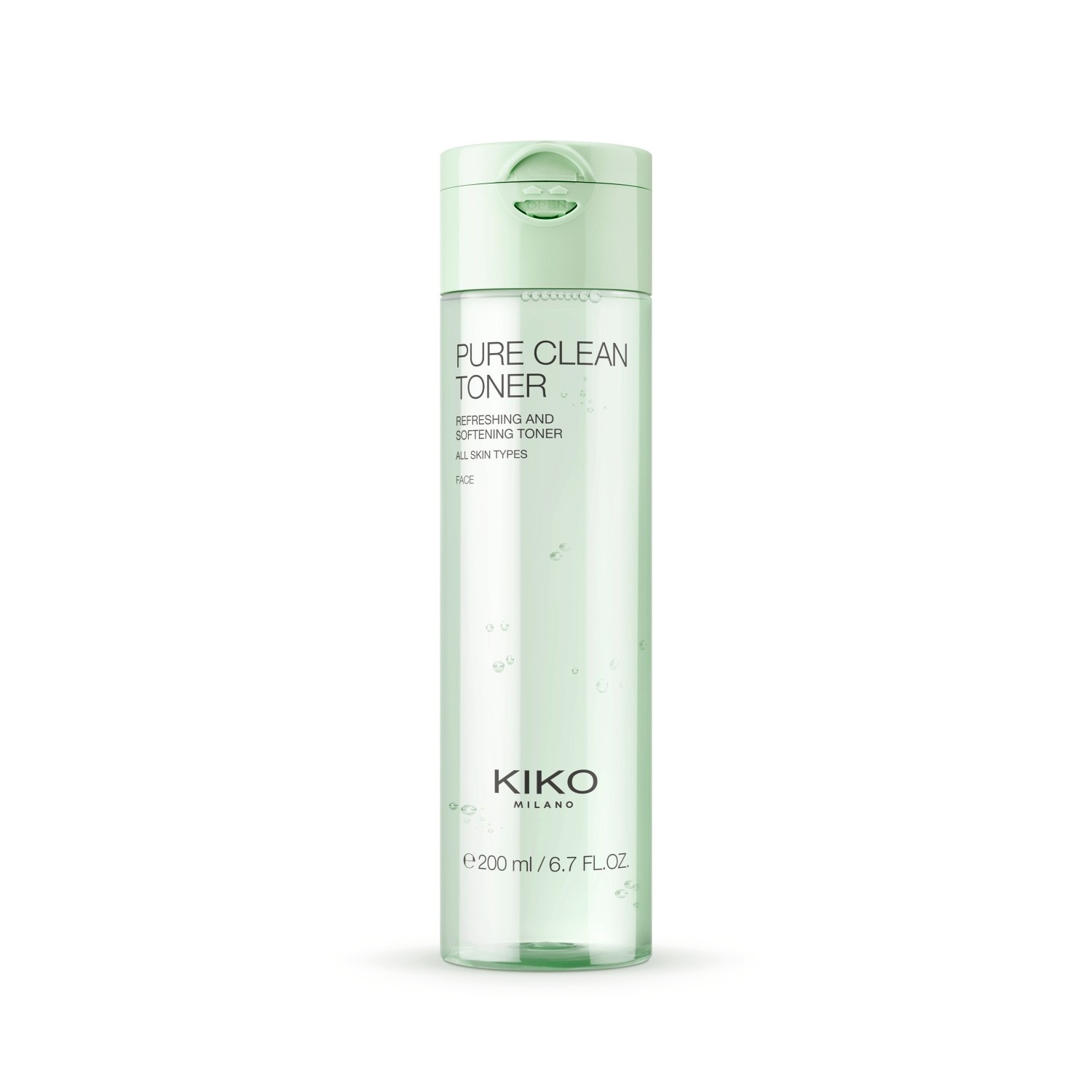 

Тоник для лица pure clean refreshing and softening Kiko Milano, объем 200 мл