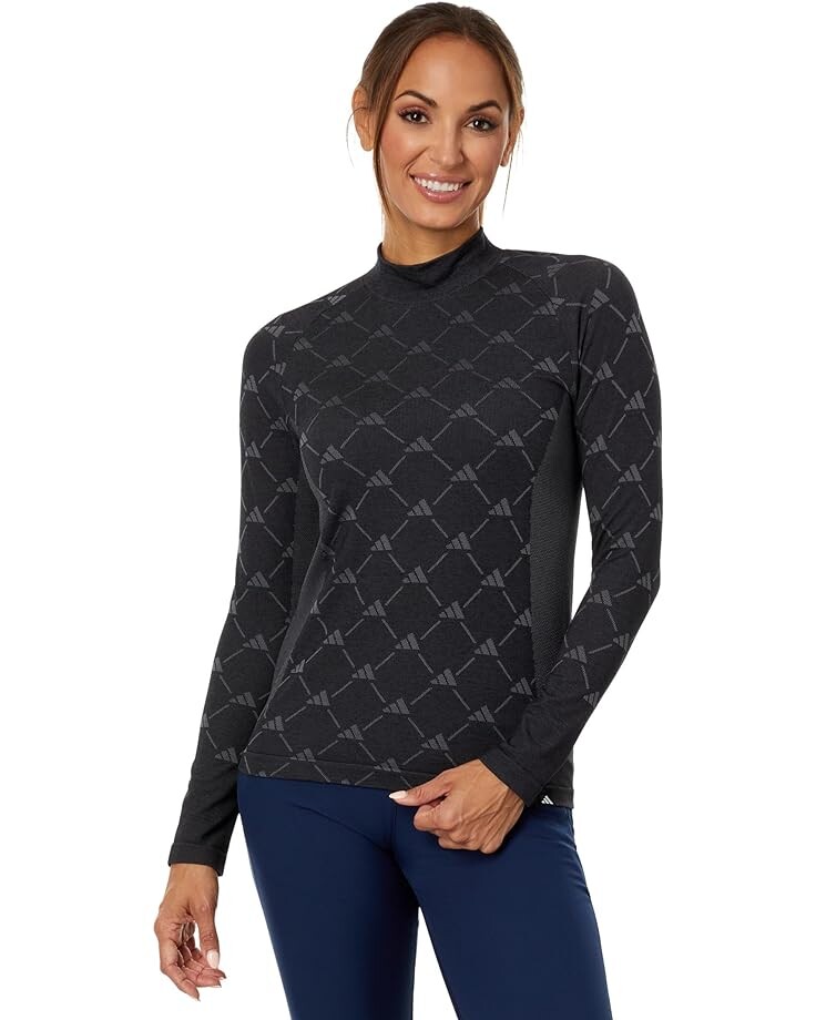 

Футболка adidas Golf Ultimate365 Tour Monogram Mock, черный