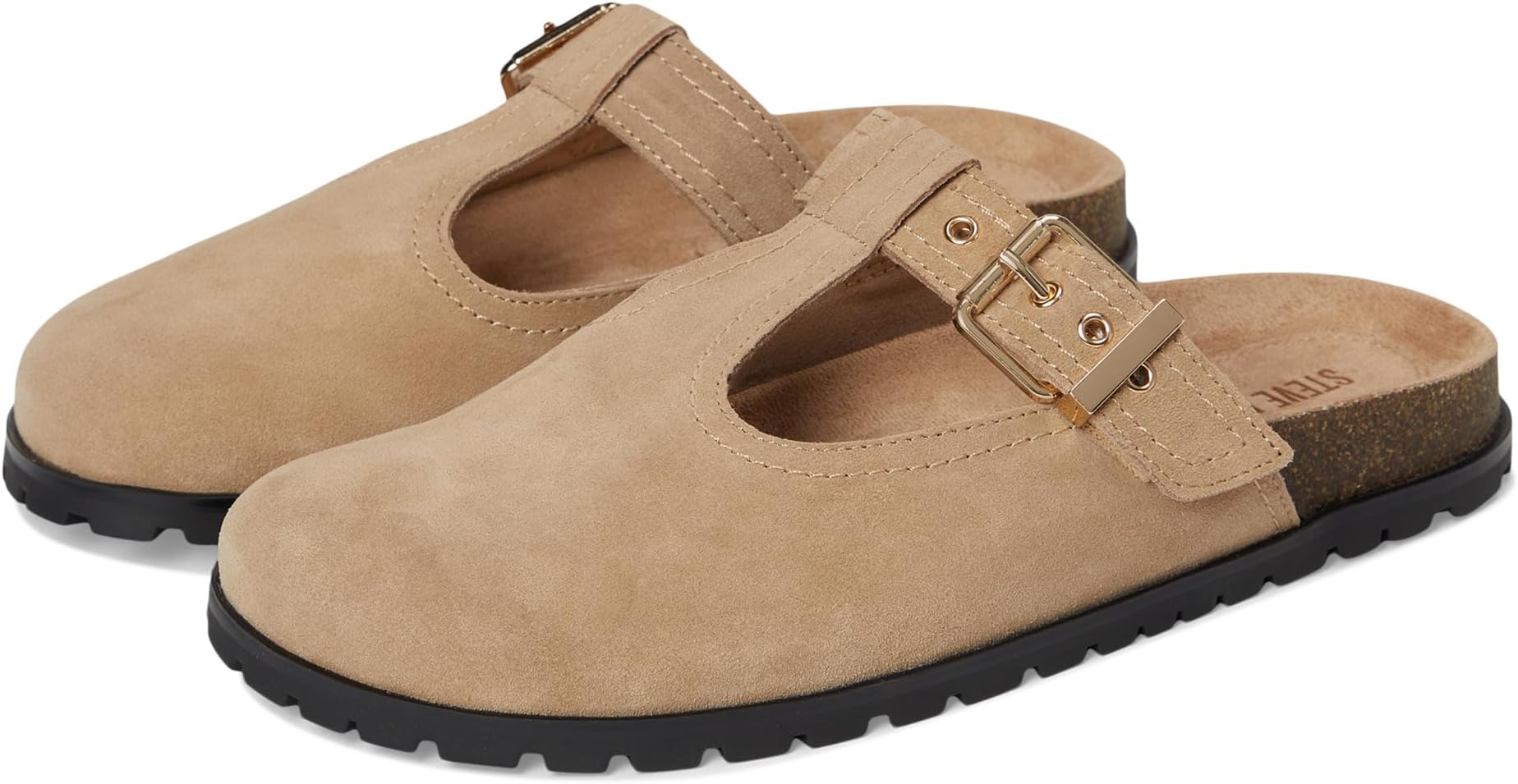Балетки Steve Madden Women's Atticus, Taupe Suede