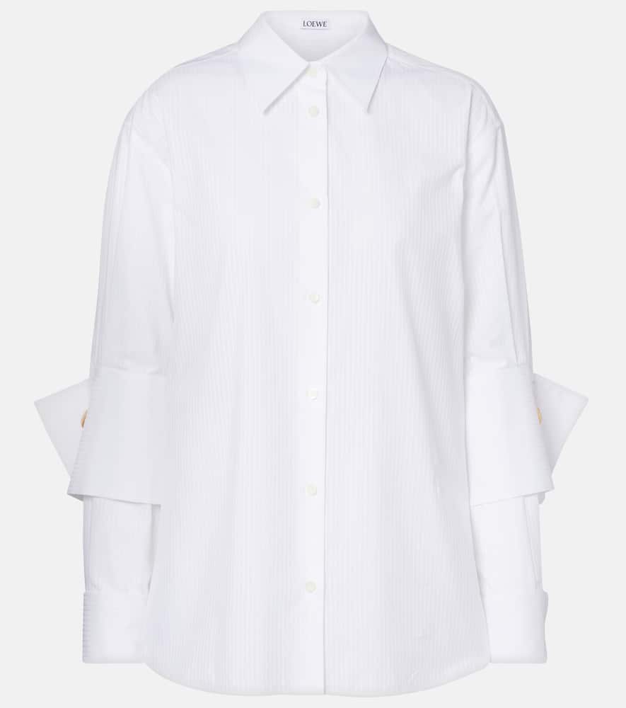 

Хлопковая поплиновая рубашка Loewe, White