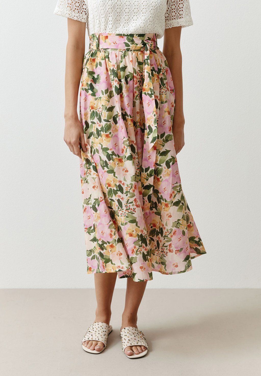 

Юбка макси BLUMENPRINT More & More, светло-желтый