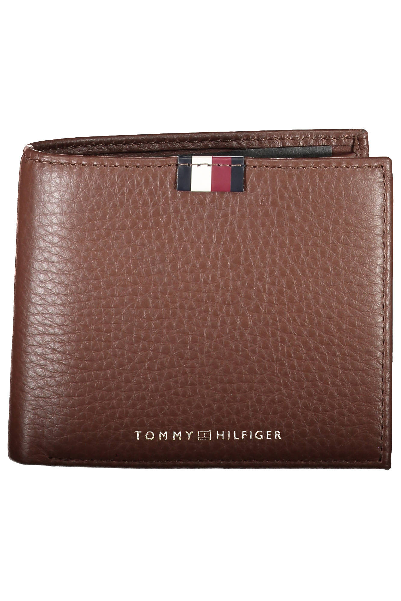 

Мужской кошелек Tommy Hilfiger кожаный с логотипом, коричневый