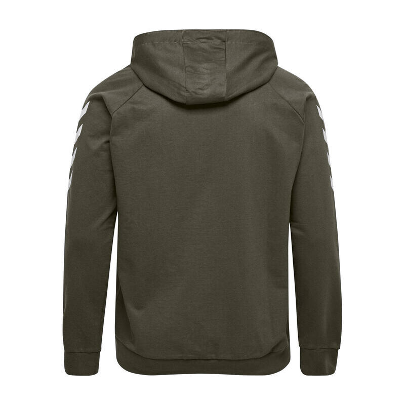 

Hmlgo Hoodie Унисекс Детская мультиспортивная толстовка с капюшоном HUMMEL, цвет grau