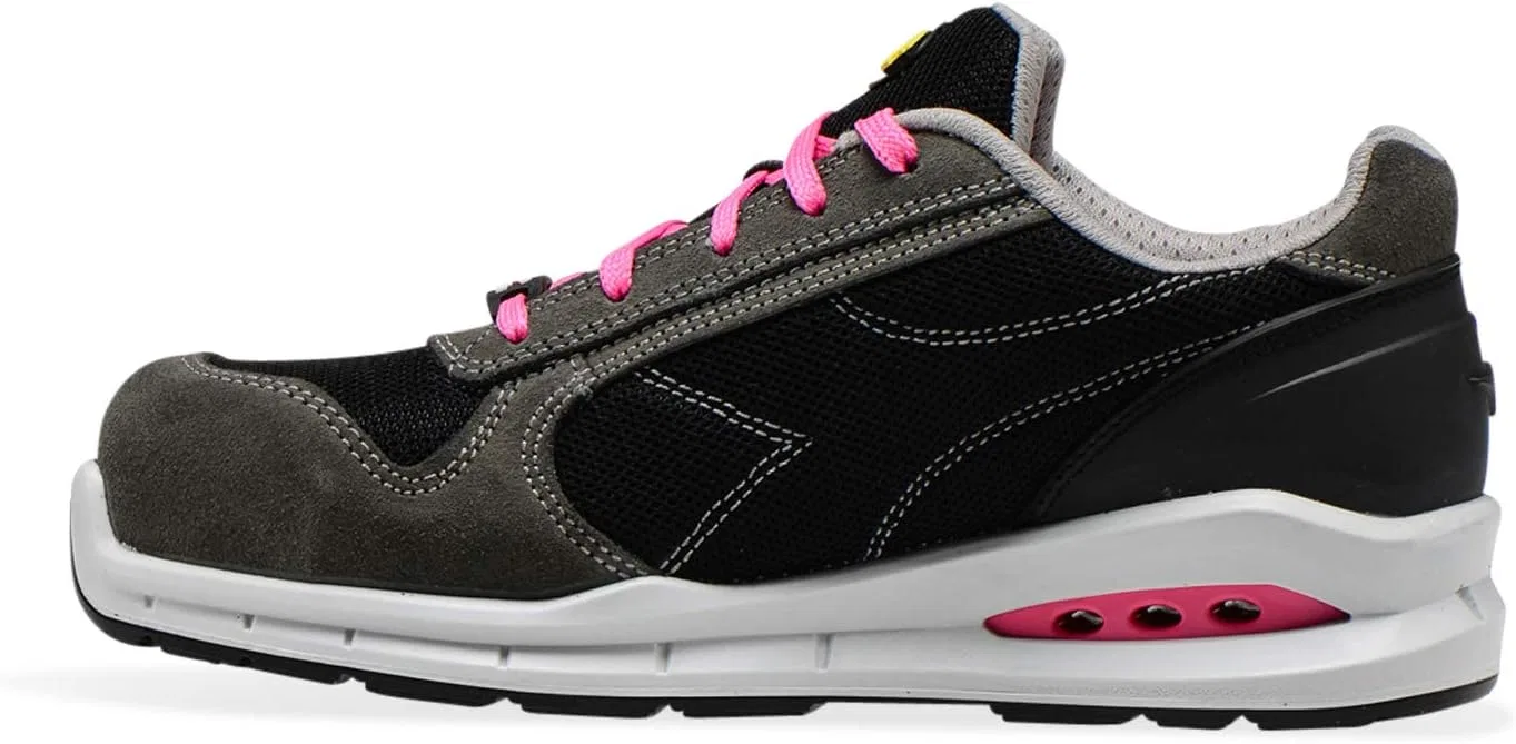 Кроссовки Diadora Herren Run Net AirboxRUN NET AIRBOX Low S1P SRC, C8709 Smoke Grey Black — фото 2