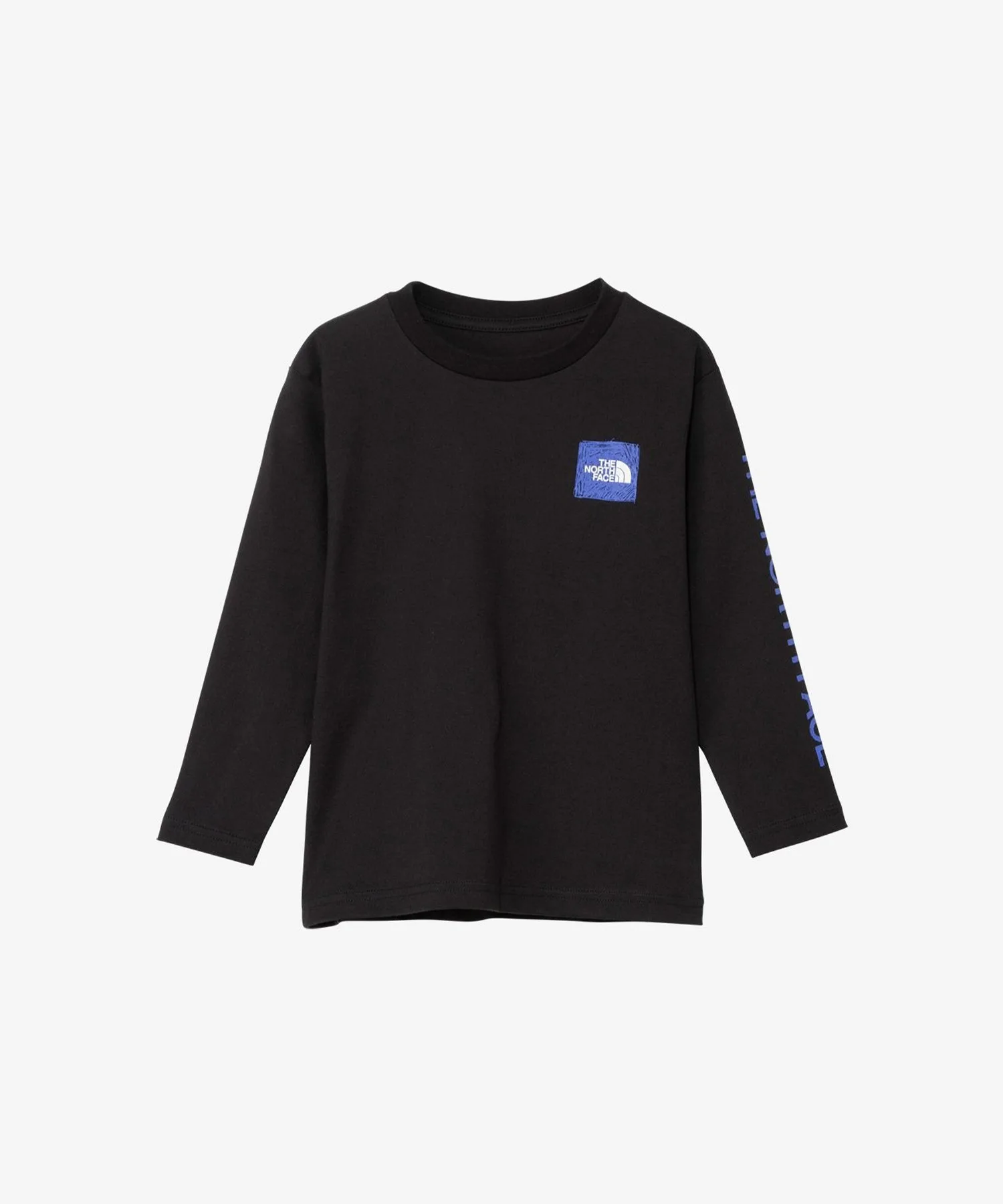 Детская футболка с длинным рукавом THE NORTH FACE с принтом тёмно-зелёного цвета — фото 4