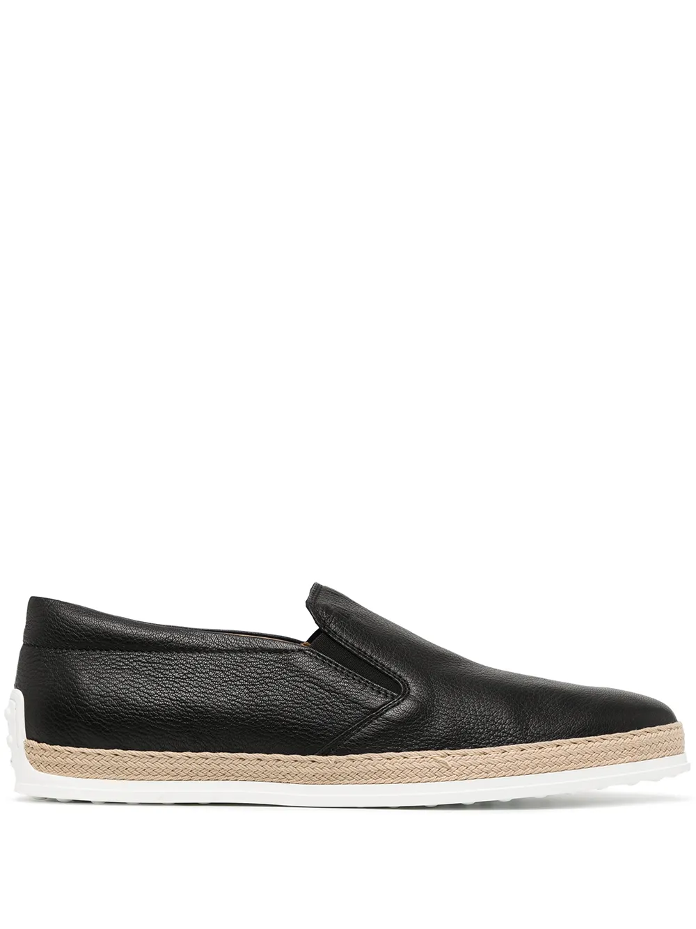 

Эспадрильи на плоской подошве TOD'S, черный