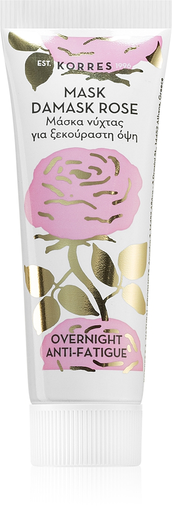 

Ночная маска для лица Beauty Shots с дамасской розой для уставшей кожи Korres, 18 мл