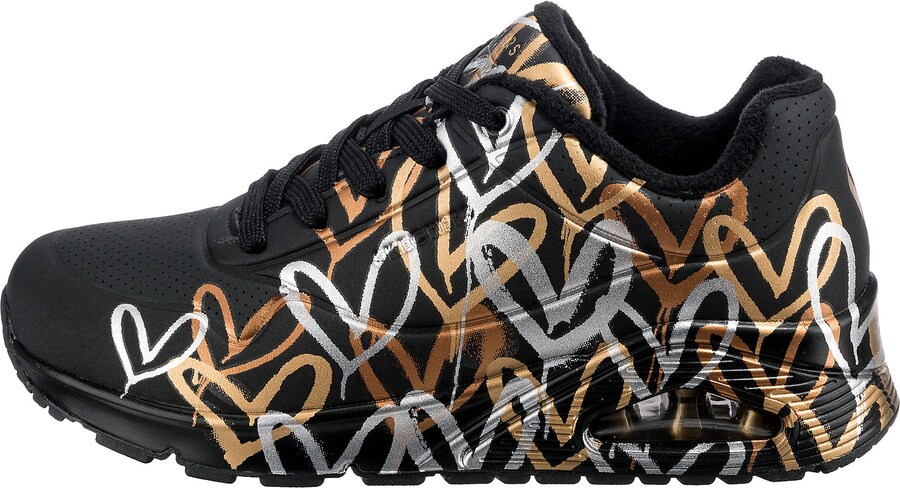 Кроссовки SKECHERS Uno James, Black — фото 3