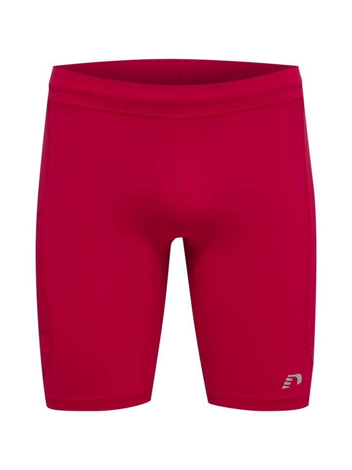 

Тканевые шорты Newline Verstellbare Taille Tight Shorts Men's Core Laufen Herren, цвет TANGO RED