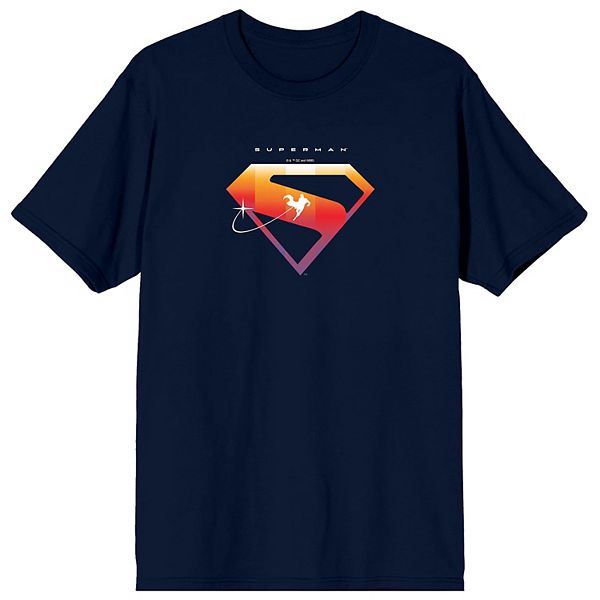 

Футболка с принтом Superman 2025 silhouette logo Licensed Character