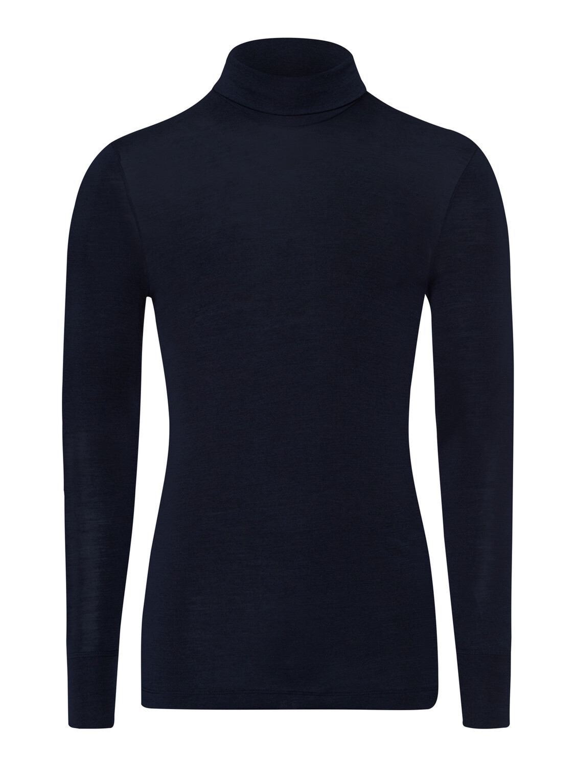 

Майка Hanro Rollkragenshirt Woolen Silk, темно синий