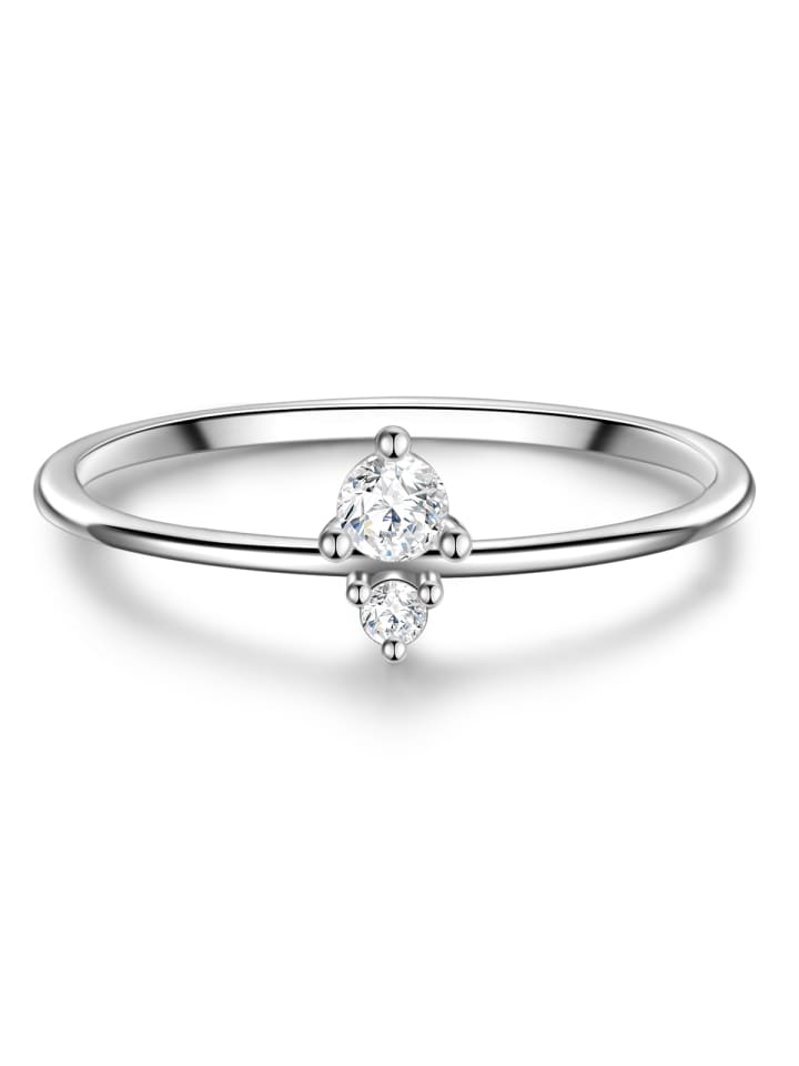 

Glanzstücke München Серебряное кольцо с кубическим цирконием в оправе из серебра