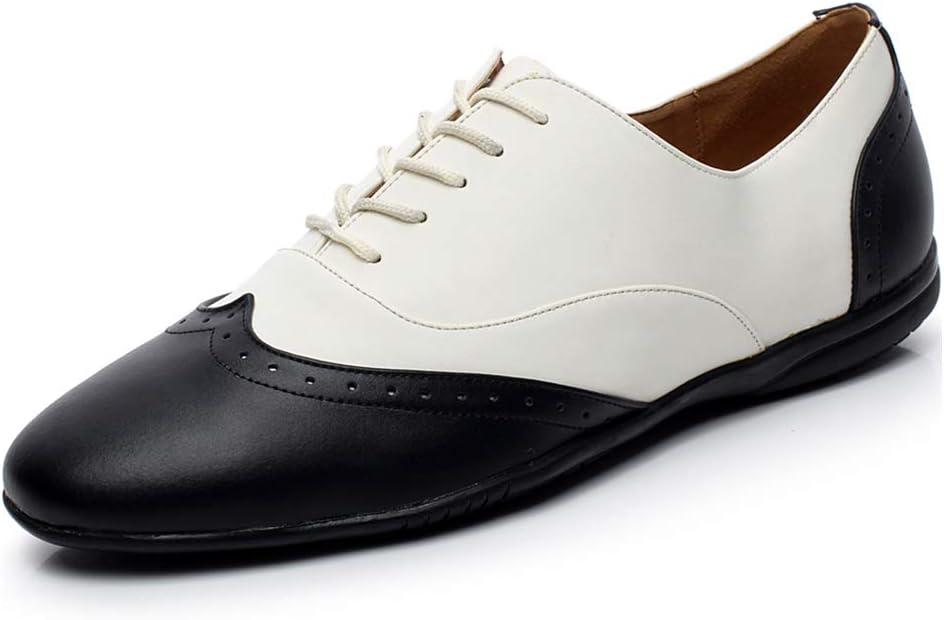 

Мужские кожаные танцевальные туфли SWDZM для стандартного и латинского танго, современных танцев, профессиональные тренировочные туфли, белый