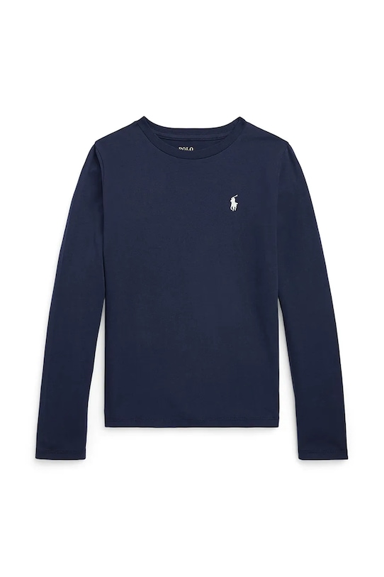 

Детская хлопковая водолазка Polo Ralph Lauren, темно-синий