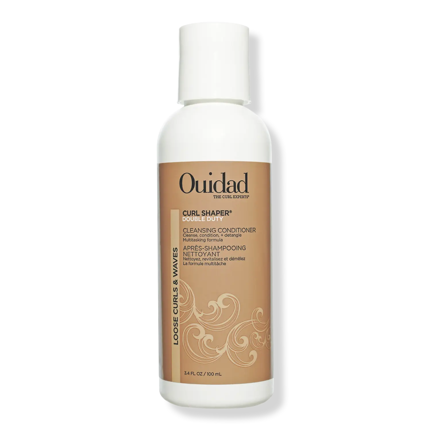 

Очищающий кондиционер для локонов Curl Shaper Double Duty Weightless Cleansing Conditioner Ouidad, 3.4 oz