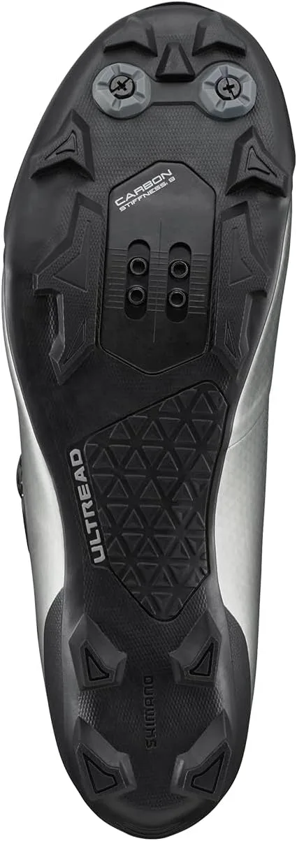 Мужские гоночные внедорожные кроссовки SHIMANO SH-XC703 для соревнований, серебряный — фото 4