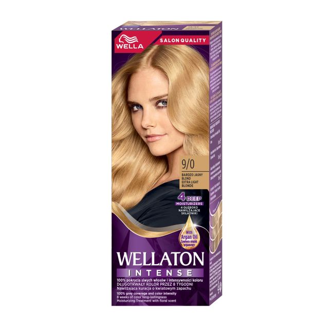 

Тон краска для волос Wella, цвет 9/0 very light blonde