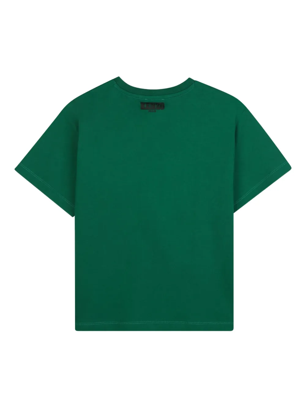 Футболка с принтом Kenzo Kids, зеленый — фото 2