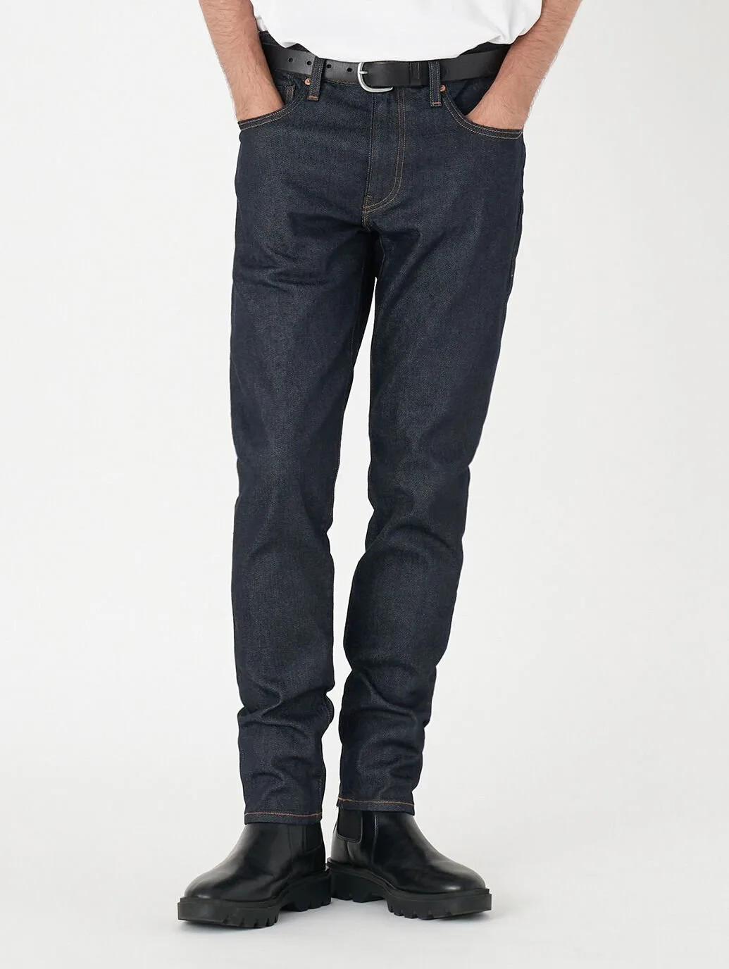 Джинсы BLUETAB 512 Slim Tapered, темно-синие, произведено в Японии Levi's, Dark Indigo - Flat Finish