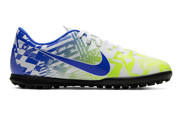 Кроссовки jr vapor 13 club njr tf turf 'white racer blue volt' Nike, белый — фото 2