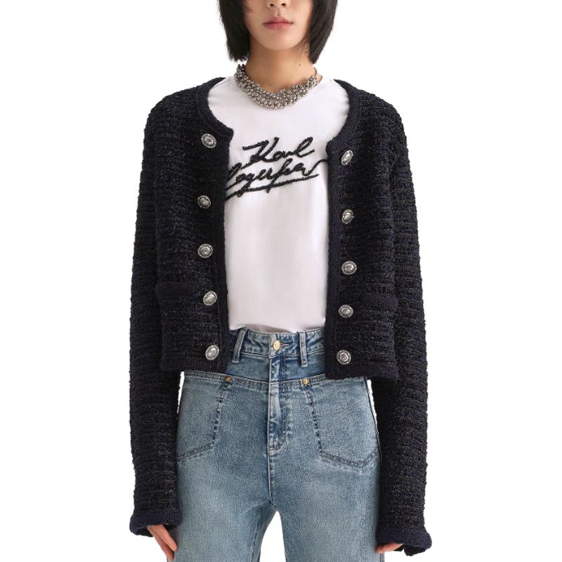 

KARL LAGERFELD / Karl Lagerfeld Jeans KARL LAGERFELD FW23 Джемпер женский, синий